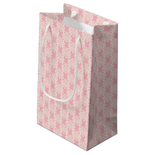 Bolsa De Regalo Pequeña Damasco retro floral