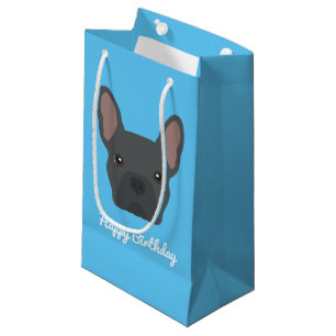 Bolsa de regalo pequeña de Bulldog azul francés