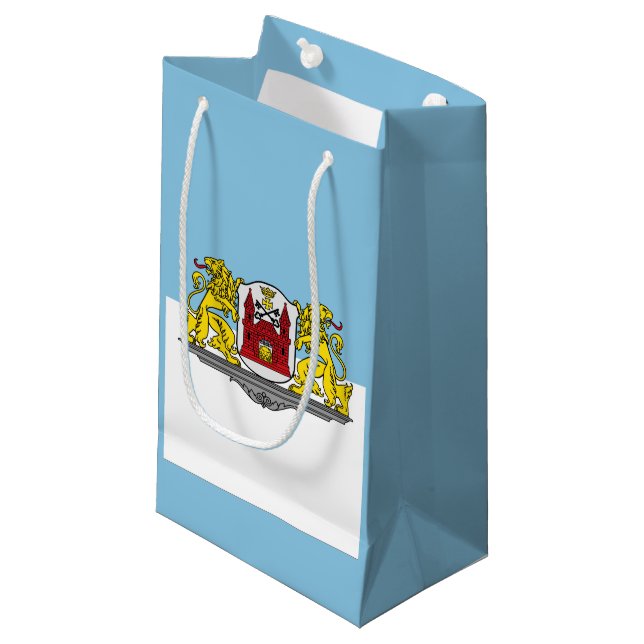 Bolsa de regalo pequeña de la bandera de Riga, Let (Angulo Anverso)