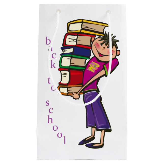 BOLSA DE REGALO PEQUEÑA DE VUELTA A LA ESCUELA (Anverso)