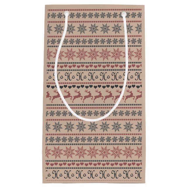 Bolsa De Regalo Pequeña décor de Noël (Anverso)