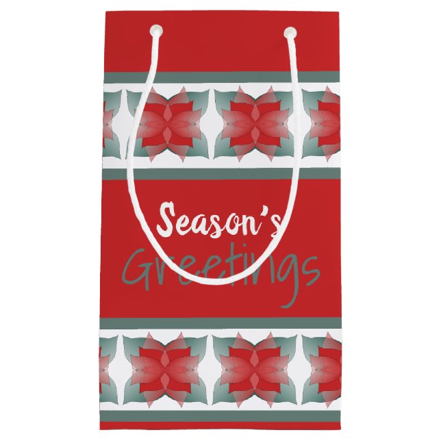 Bolsa De Regalo Pequeña Decoración con tema de vacaciones (Anverso)