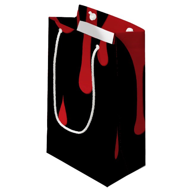 Bolsa De Regalo Pequeña Derrame de sangre (Angulo Anverso)