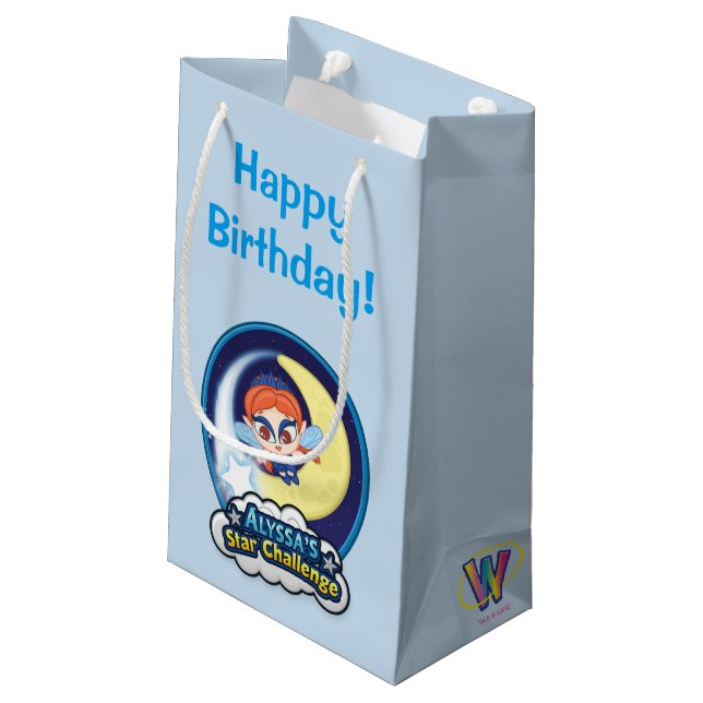 Bolsa De Regalo Pequeña Desafío de la estrella de Alyssa (Angulo reverso)