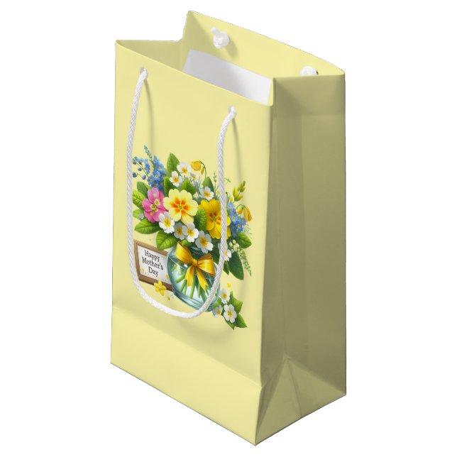 Bolsa De Regalo Pequeña Día de las Madres  (Angulo Anverso)