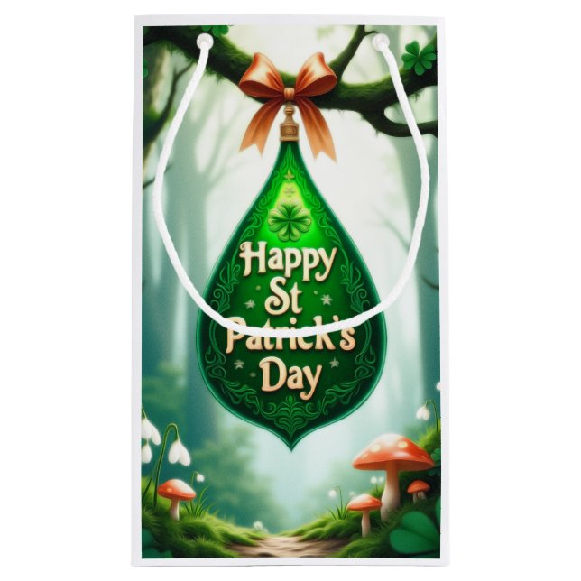 Bolsa De Regalo Pequeña Día de San Patricio (Reverso)