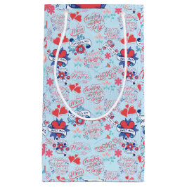 Bolsa De Regalo Pequeña Día Madre BG 02 LBlue BG