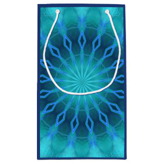 Bolsa De Regalo Pequeña Diamantes azules