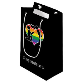 Bolsa De Regalo Pequeña Dijo Sí Felicitaciones Boda Gay