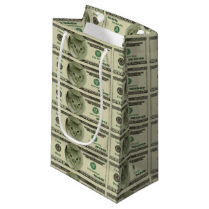 Bolsa De Regalo Pequeña Dinero divertido
