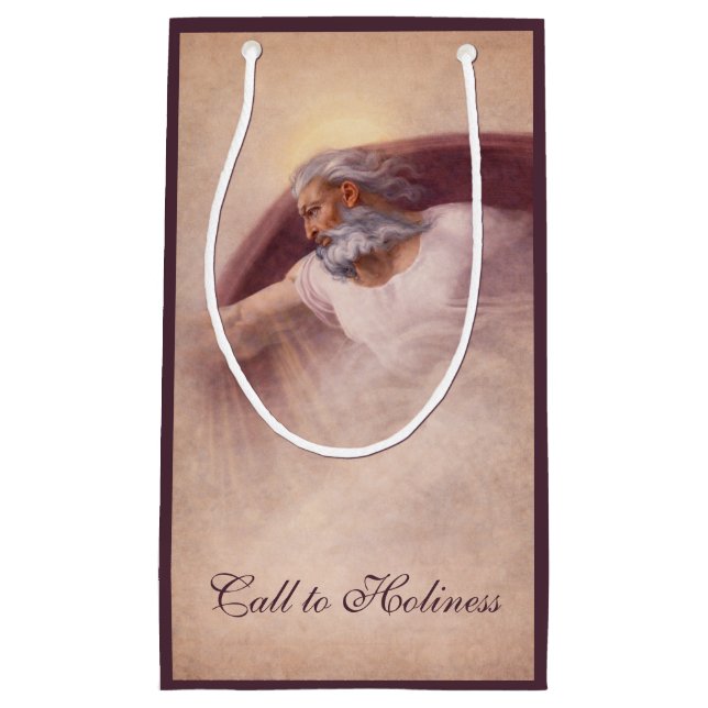 Bolsa De Regalo Pequeña Dios Padre Bendición Divina (Anverso)