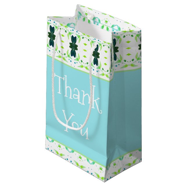 Bolsa De Regalo Pequeña Diseño de diseño delgado con patrones (Angulo Anverso)