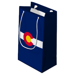 Bolsa De Regalo Pequeña Diseño de la bandera del estado de Colorado