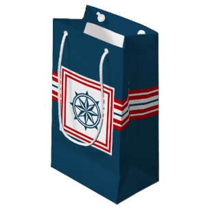 Bolsa De Regalo Pequeña Diseño de temática náutica