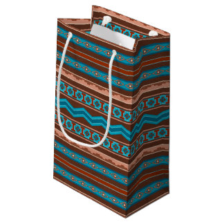 Bolsa De Regalo Pequeña Diseño geométrico al estilo del suroeste de Camero
