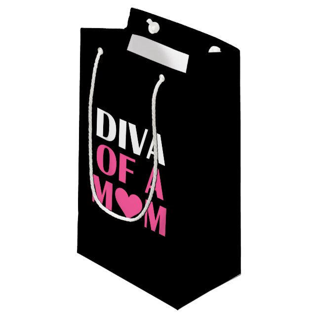 BOLSA DE REGALO PEQUEÑA "DIVA DE UNA MADRE" (Angulo Anverso)