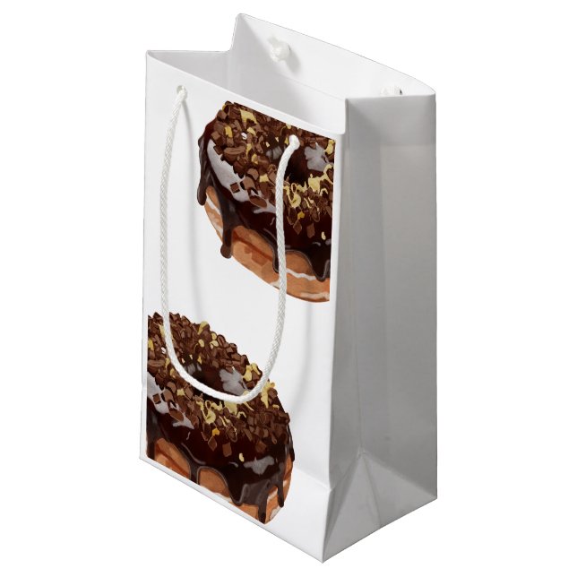 Bolsa De Regalo Pequeña Donuts y sandwich (Angulo Anverso)