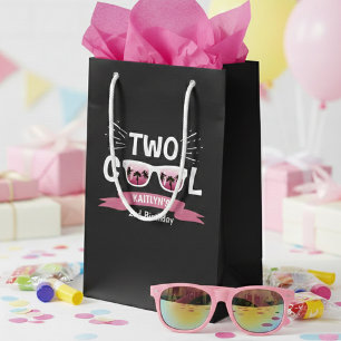 Bolsa De Regalo Pequeña Dos Chicas de Guay cambian el segundo cumpleaños