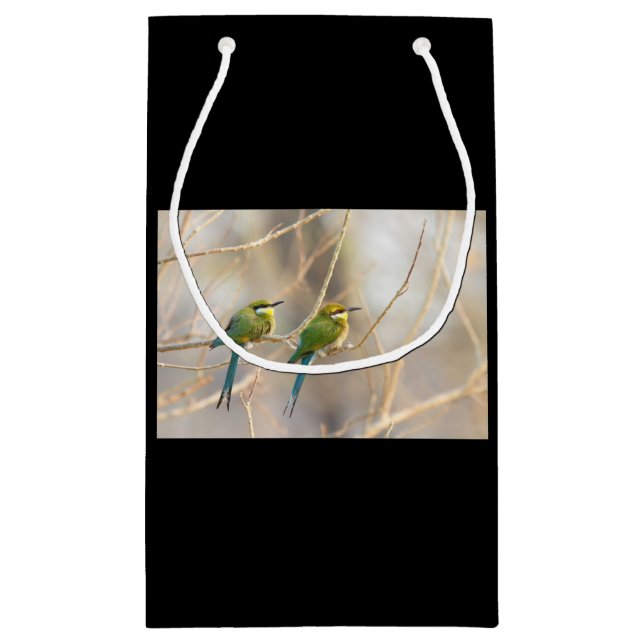 Bolsa De Regalo Pequeña Dos comedores de abejas (Reverso)