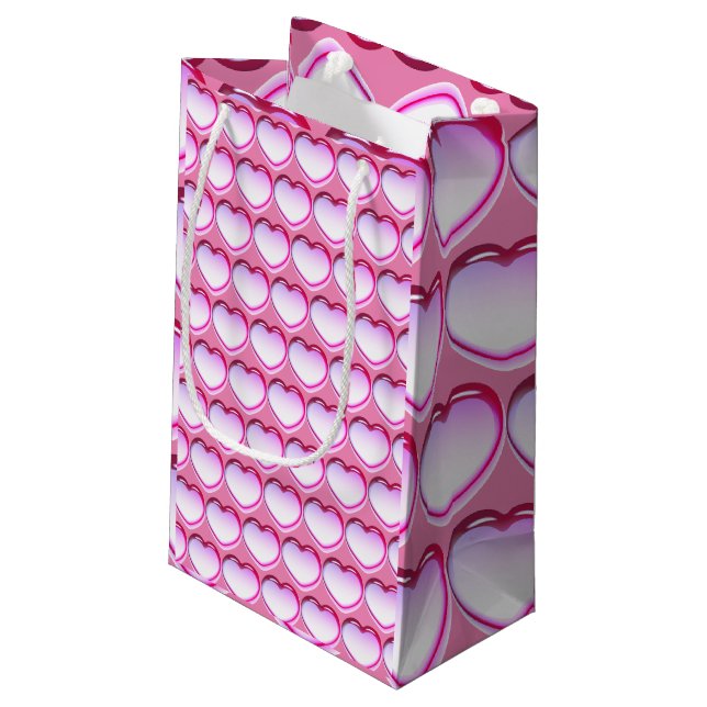 Bolsa De Regalo Pequeña Dotado con Amor - (Angulo reverso)