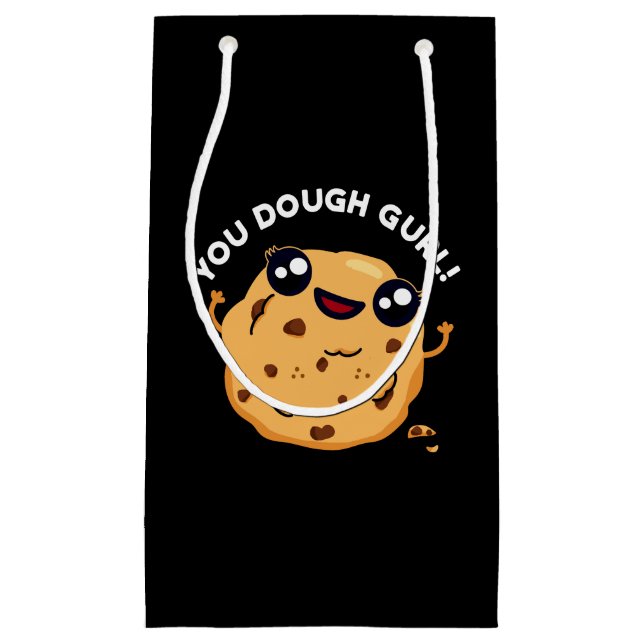 Bolsa De Regalo Pequeña Dough Gurl Funny Baking Pun Dark BG (Anverso)