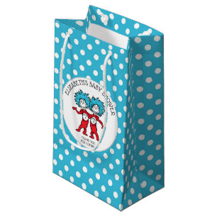 Bolsa De Regalo Pequeña Dr. Seuss Cosa Uno Cosa Dos   Gemelos Fiesta de Be