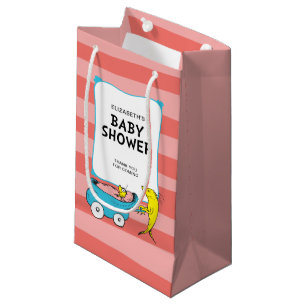Bolsa De Regalo Pequeña Dr. Seuss   Un pez - Baby Shower de niña