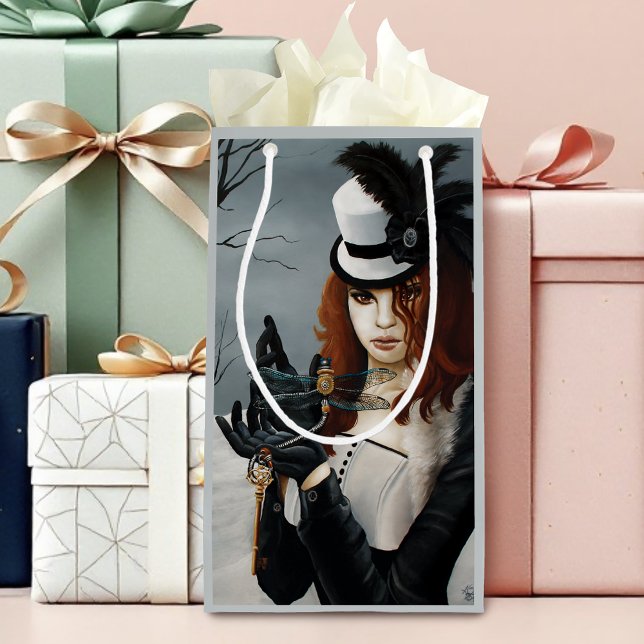 Bolsa De Regalo Pequeña Dragonfly de Steampunk Victorian (Subido por el creador)