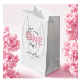 Bolsa De Regalo Pequeña Dulce rosado Pequeño MIs Primer Cumpleaños