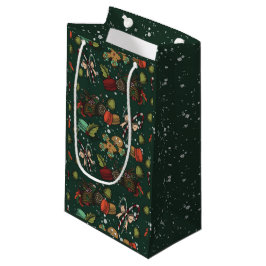 Bolsa De Regalo Pequeña Dulces Navideños- Pino (Color)
