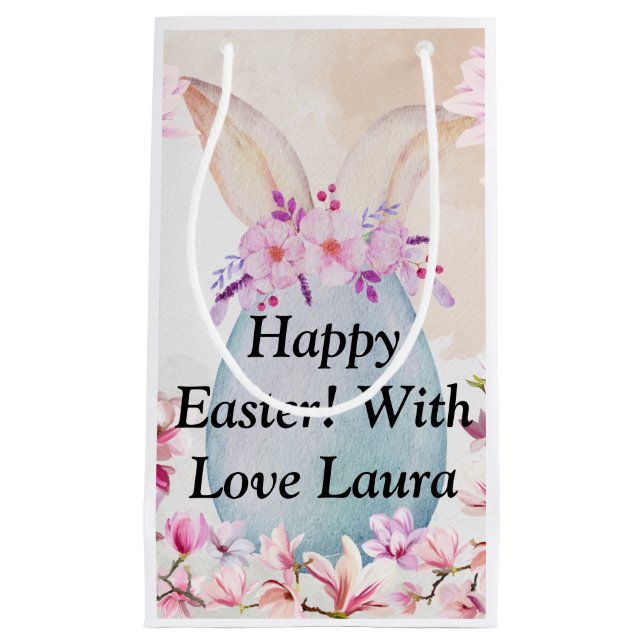 Bolsa De Regalo Pequeña Easter egg blue (Anverso)