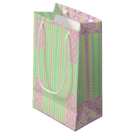 Bolsa De Regalo Pequeña Easter Pastel Cross Design Gift Bag