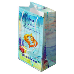 Bolsa De Regalo Pequeña El Bebé Pisea Los Peces (19 Feb. - 20 Mar.)
