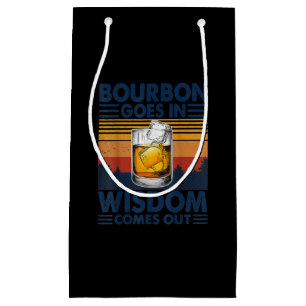 Bolsa De Regalo Pequeña El Borbón de Whiskey sale en sabiduría