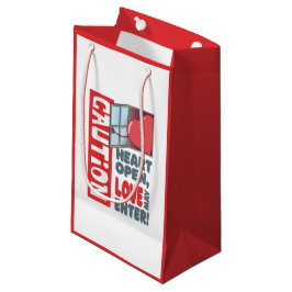 Bolsa De Regalo Pequeña El corazón abierto, el amor puede entrar (El día d