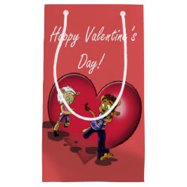 Bolsa De Regalo Pequeña El día de San Valentín animal