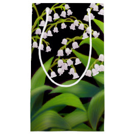 Bolsa De Regalo Pequeña El jardín del lirio de los valles florece el bolso