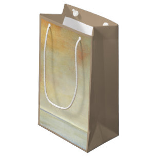 Bolsa De Regalo Pequeña El paisaje marino con un Naranja tranquilo