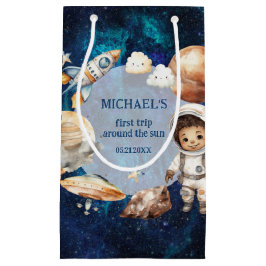Bolsa De Regalo Pequeña El primer viaje del espacio astronauta alrededor d