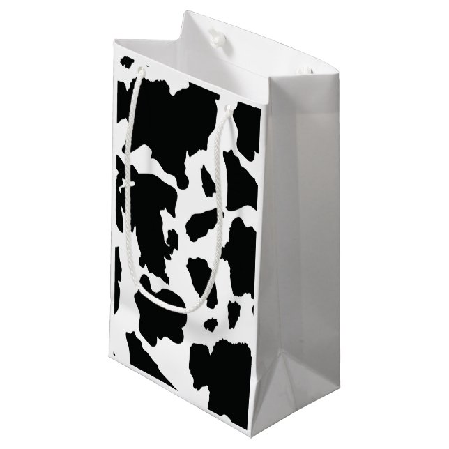 Bolsa De Regalo Pequeña El regalo de la impresión de la vaca empaqueta - (Angulo Anverso)