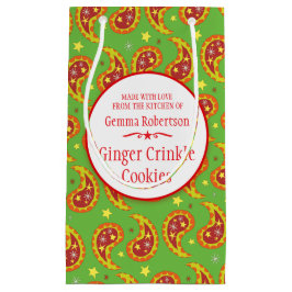 Bolsa De Regalo Pequeña El regalo verde de la hornada del intercambio de