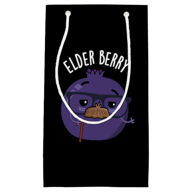 Bolsa De Regalo Pequeña Elder-berry Funny Berry Pun (Anverso)