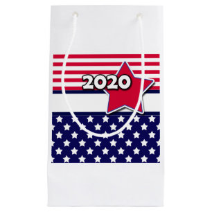 Bolsa De Regalo Pequeña Elecciones estadounidenses, 2020, elecciones, pers