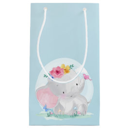 Bolsa De Regalo Pequeña Elefante bebé acuarela