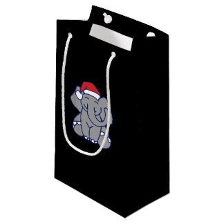 Bolsa De Regalo Pequeña elefante navidad