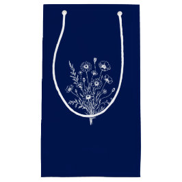 Bolsa De Regalo Pequeña Elegancia de flor silvestre-Boda-