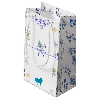 Bolsa De Regalo Pequeña Elegant Floral Eid al-Adha 