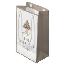 Elegante árbol de Navidad Noel para tienda boutiqu