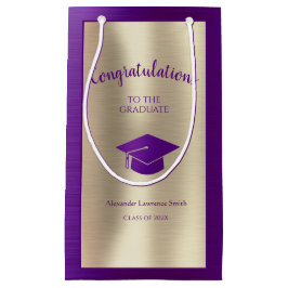 Bolsa De Regalo Pequeña Elegante Graduación Clase de 2022 Felicitaciones S