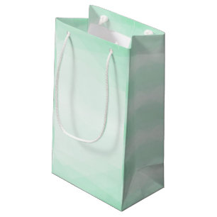 Bolsa De Regalo Pequeña Elegante Mint Green Color Creativo Plantilla Moder